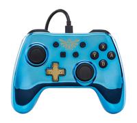 PowerA Manette filaire THE LEGEND OF ZELDA Edition Chrome – Nintendo Switch 2, OLED et 1