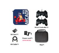 (manette filaire - prise UE) Console de jeu Arcade Box pour PS1/DC/N64 Retro Game Super Console Video
