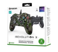 Manette filaire professionnelle Nacon camouflage forestpour XBox Series X/S, Xbox One, et PC