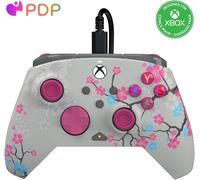 Manette Filaire Rematch Fleurs Brillante dans le noir PDP Xbox Series - NEUF