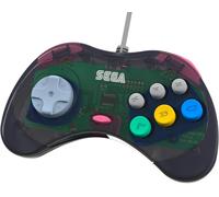 Manette Filaire Sega Saturn Model 2 USB Grise Retro-Bit pour Sega Saturn - NEUF