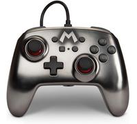 Manette Filaire SILVER SUPER MARIO BROS Gris POWERA NINTENDO SWITCH, OLED