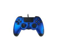 Manette filaire Steelplay Slim Pack pour PS4 PS3 et PC Bleu