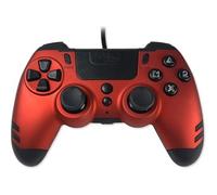 Manette filaire Steelplay Slimpack pour PS4 PS3 PC Rouge et noir