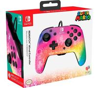 Manette Filaire Super Mario Bros Star Spectrum PDP Nintendo Switch, Lite et OLED