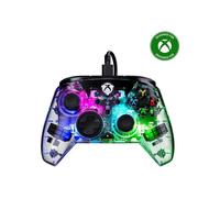 Manette filaire TURTLE BEACH Afterglow RGB Xbox et PC coque transparente USB-C USB 3 m sticks Hall effect double vibration LED multizone