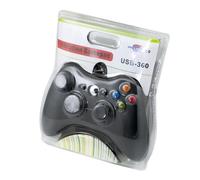 Manette filaire USB Contrôleur Gamepad Joypad pour XBox360 jeux de PC - noire