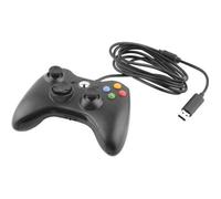 Manette Filaire USB Pour microsoft Xbox 360 Contrôleur jeu video PC Windows Noir