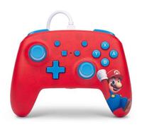 Manette filaire pour Nintendo Switch PowerA Woo Hoo! Mario Rouge - Neuf