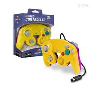 Manette Filiaire Cirka Jaune Violet - Neuf - Gamecube, WII