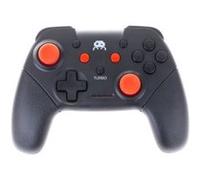 Manette Freaks And Geeks pour Nintendo Switch Sans fil Noire avec Stick Rouge Rouge G