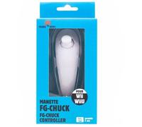 Manette type nunchuk Freaks And Geeks FG-Chuck Blanc pour Nintendo Wii et Nintendo Wii U Blanc G