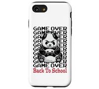 Manette Game Over Back to School Funny Panda Bear Gamer Coque pour iPhone SE (2020) / 7/8