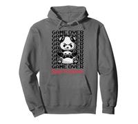 Manette Game Over Back to School Funny Panda Bear Gamer Sweat à Capuche