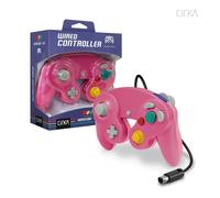 Manette Gamecube Filaire Cirka Rose Bubblegum - Neuve - Gamecube, WII