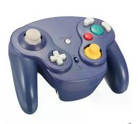 Manette GameCube sans fil 2,4 GHz, manette classique avec adaptateur recepteur, manettes filaires pour console NGC