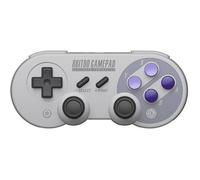 8Bitdo SN30 Pro Gris Bluetooth/USB Manette de jeu Analogique/Numérique Android, MAC, Nintendo Switch, Nintendo Switch Lite, PC