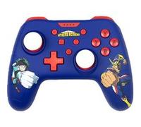 Manette Gaming filaire pour Nintendo Switch Konix My Hero Academia Bleu Bleu G