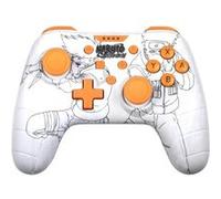Manette Gaming filaire pour Nintendo Switch Konix Naruto Blanc et orange Blanc G