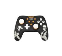 Konix Manette filaire Naruto Shippuden Nintendo Switch/Switch 2/PC Vibration Câble 3 m Noir