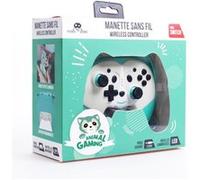 Manette Gaming Switch sans fil pour enfant Freaks And Geeks Edition Pandy Vert Vert G