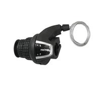 Manette gauche poignée tournante P2R Revoshift 3V. Noir