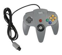 Manette Grise Nintendo 64 cable 2 mètres Gris G
