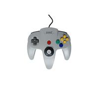 Controller Manette N64 filaire pour Nintendo 64 - Gris