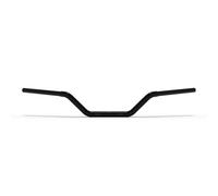 Guidon en acier HIGHSIDER pro Flat Track, noir, noir