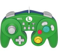 Manette Hori Battle Pad Luigi Filaire Verte Pour Nintendo Wii, Nintendo Wii U