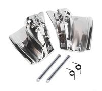 Manette Inclinaison Siège 78mm pour Mercedes E-Class W207 | Matériau ABS+PC anti-taches, design argent, résistance longue durée, intérieur pour voiture amélioré
