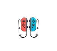 manette joy pad pour switch, manette de jeu sans fil avec dragonne compatible avec nintendo switch(rouge bleu)