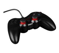 Konix Drakkar Manette filaire Battle Axe pour bureau PC gaming - Connexion USB - Câble 1,8 m - Noir