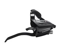 Manette frein/dérailleur gauche v-brake Shimano st-ef500 3v1800 mm - noir