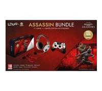 Manette Lexip Assasin's Creed Shadows + Casque + Jeu pour PC Blanc, Bleu, Beige, Orange, Gris, Marron E