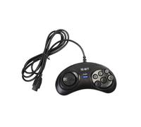 Manette Megadrive Noire Noire G