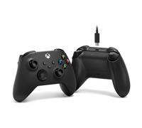 Manette Microsoft EP2 29944 XBOX Contrôleur + Câble USB C Noir Carbone