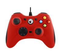 Nacon Manette PC GC-100XF, filaire, 2 moteurs de vibrations, Rouge