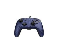 Manette Nintendo Switch filaire Faceoff Deluxe+ Audio Camouflage Bleu