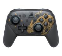 Nintendo Pro Controller Monster Hunter Rise Edition Noir, Or Bluetooth Manette de jeu Analogique/Numérique Nintendo Switch