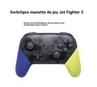 MANETTE NINTENDO SWITCH PRO ÉDITION SPLATOON 3,Avec NFC bleu, jaune, noir Sans NFC,Contrôleur non officiel JEU VIDEO CONSOLE RETRO