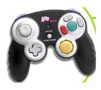 Manette Noire Gamecube Vibrante Analogique Koo (ngc) G