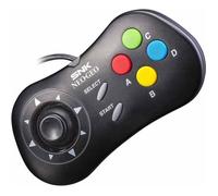 Manette noire Neo Geo Mini