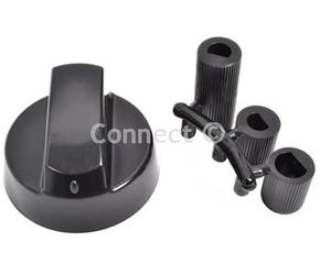 Manette Noire Universelle Four Plaque