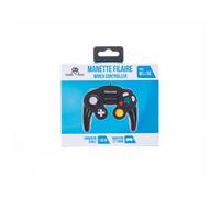 Manette noire Wii/GC avec fonction turbo et slow NEUF