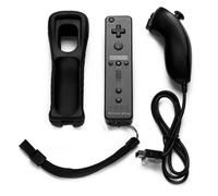 Manette Nunchuk avec capteur intégré, télécommande sans fil avancée pour console Nintendo Wii avec reconnaissance gestuelle et fonction de