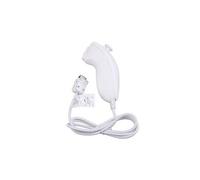 Manette GENERIQUE Manette Nunchuk Filaire pour Wii U Blanc