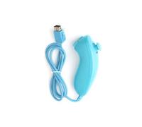 Manette Nunchuk Filaire pour Wii U Bleu
