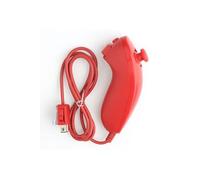 Manette Nunchuk Filaire pour Wii U Rouge