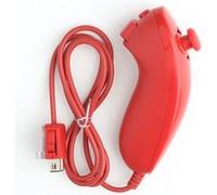 Manette Nunchuk Filaire pour Wii U Rouge